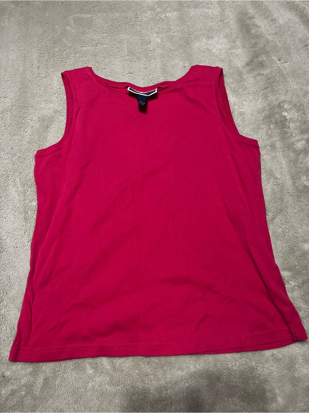 Women’s Sleeveless Tank Top - Bright Pink